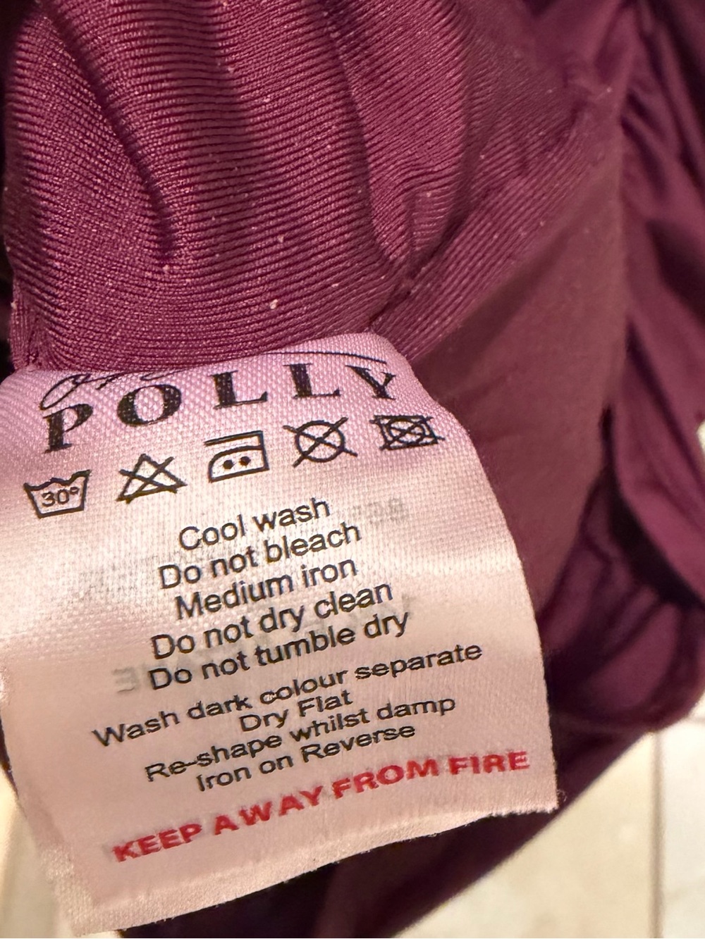Oh Polly "Long Shot" Ruched Midi Dress Dewberry Burgundy US 4 women - Picture 6 of 9